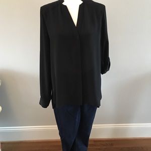 Banana Republic black blouse